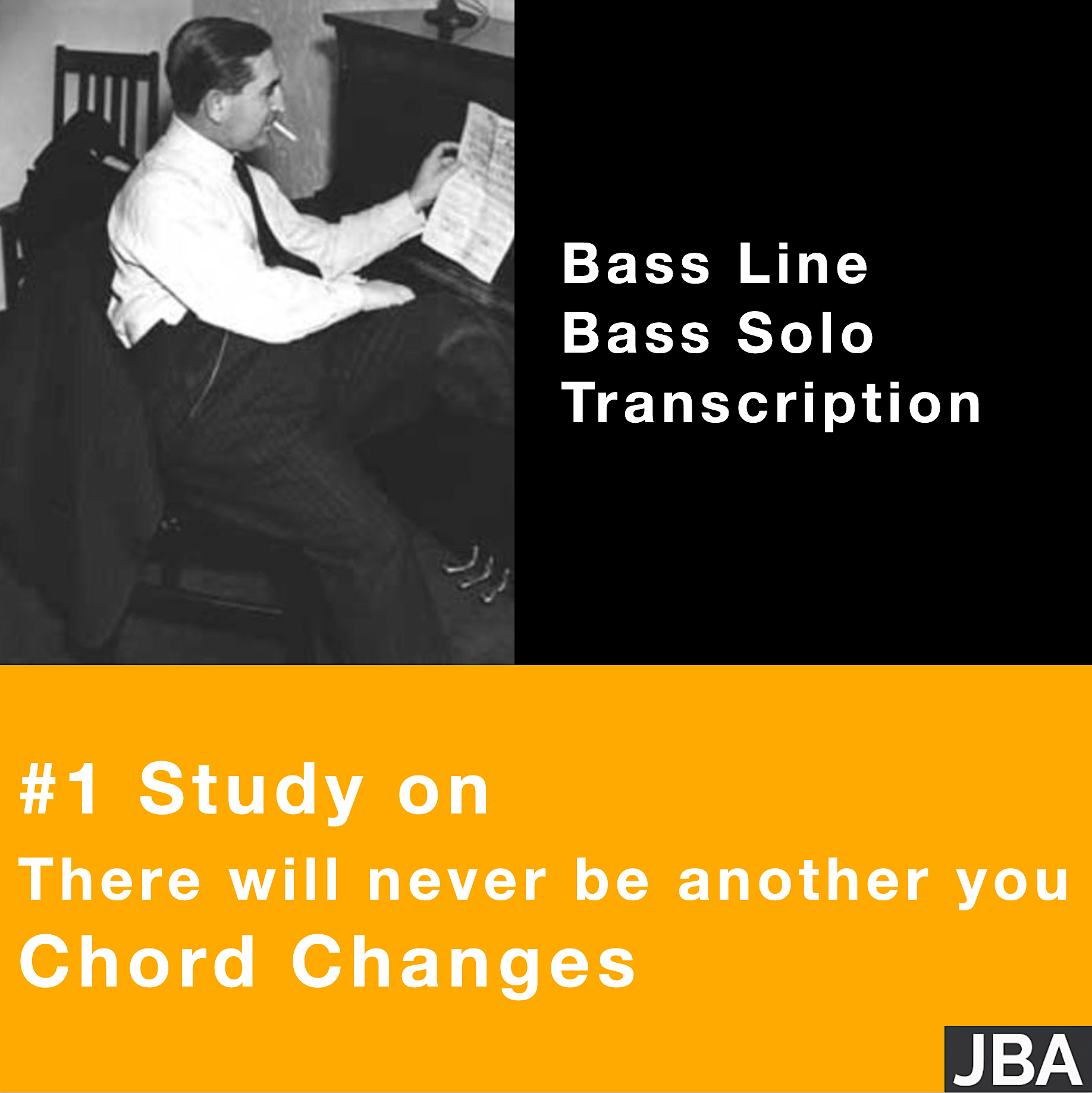 Study 1 on There Will Never Be Another You chord changes