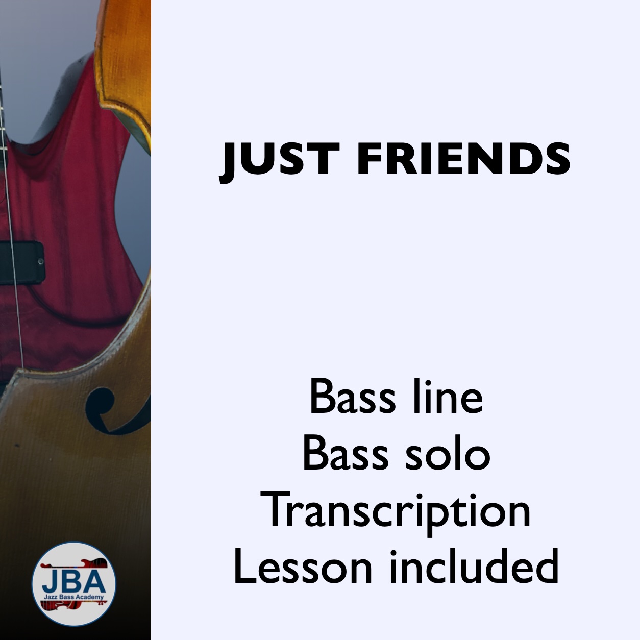 Play along video 09 - Just Friends