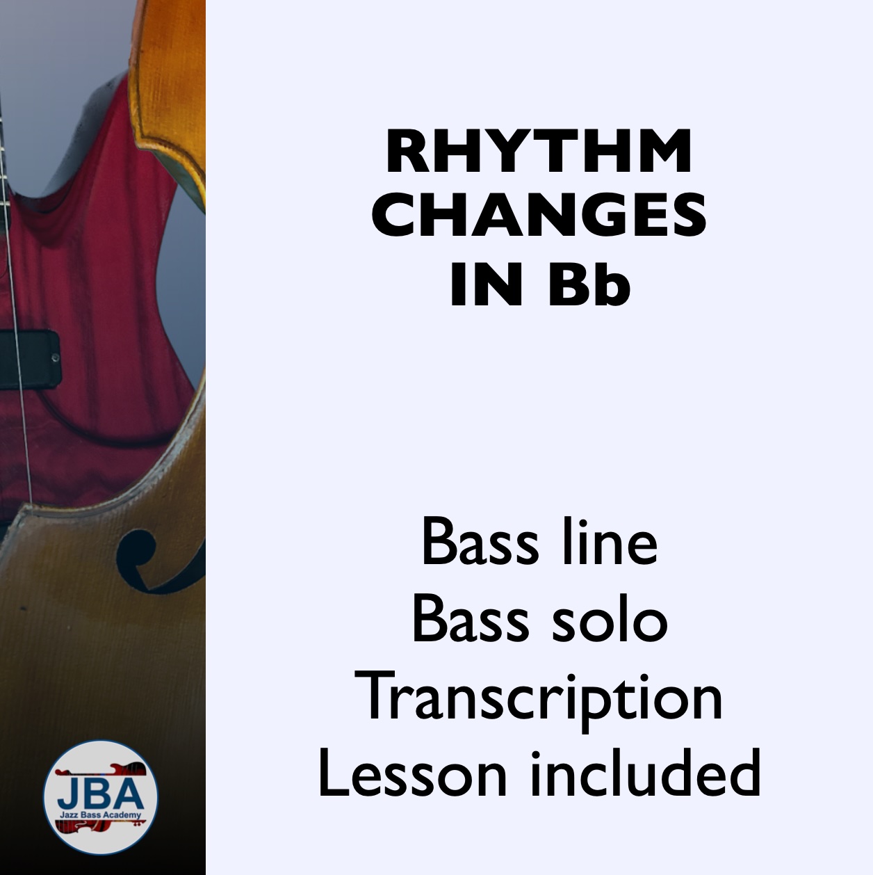 Play along video 15 - Rhythm Changes in Bb