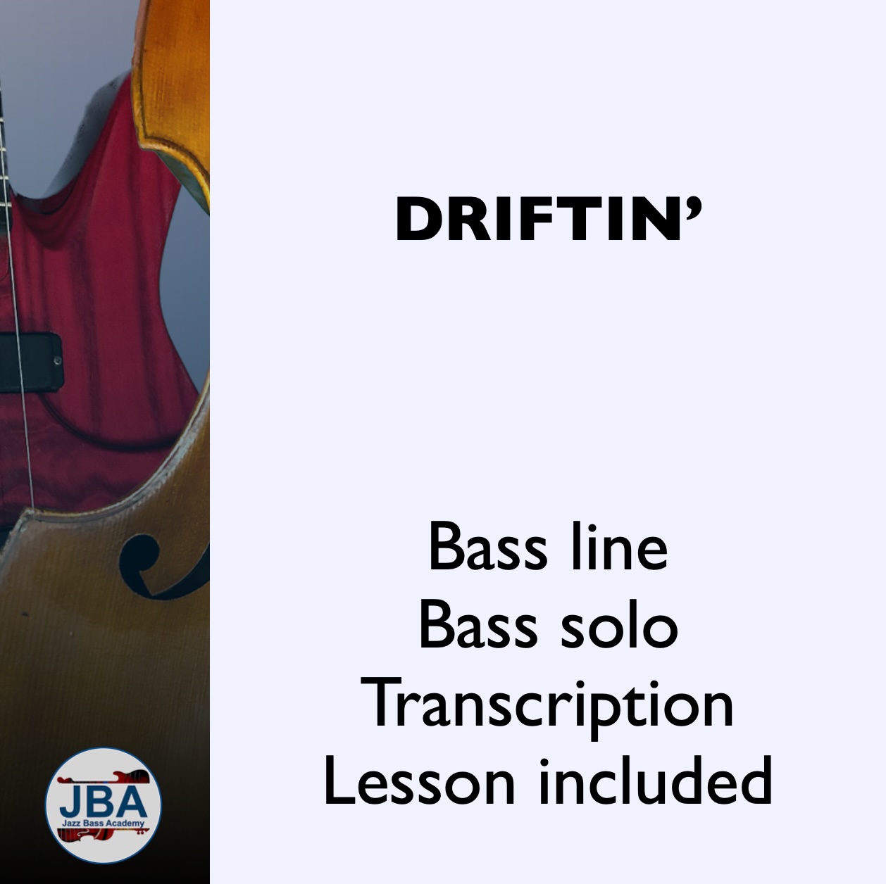 Play along video 22 - Driftin'