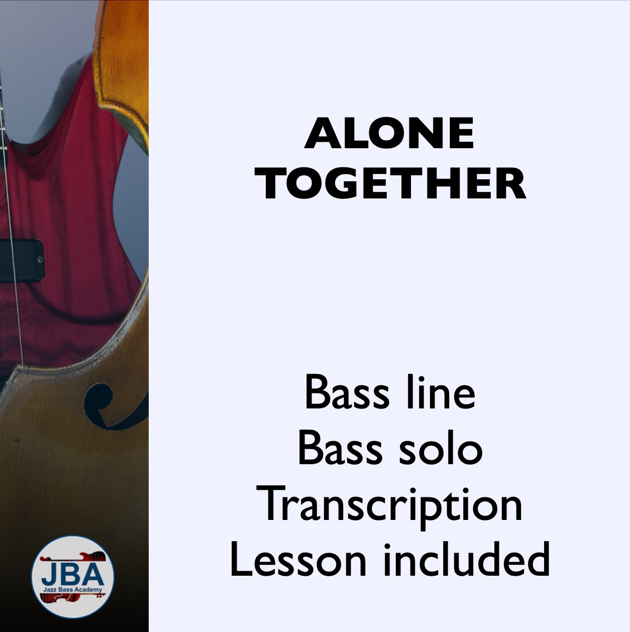 Play along video 29 - Alone Together