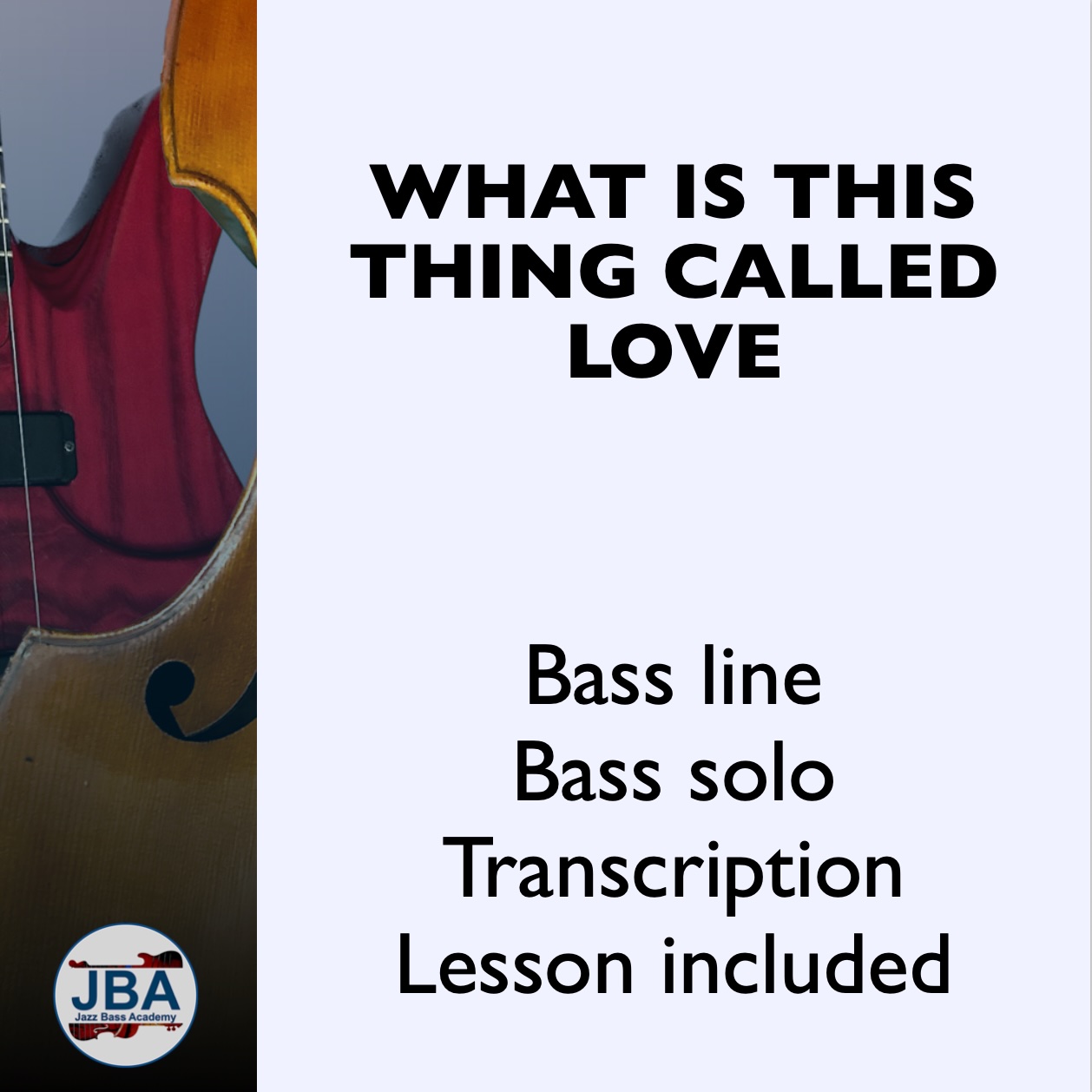 Play along video 32 - What Is This Thing Called Love